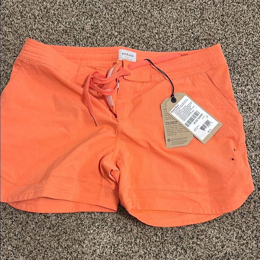 Prana Orange Ebelie Short